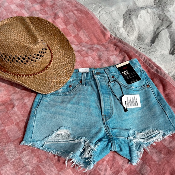 Levi’s 501 High Rise Shorts - Picture 1 of 7